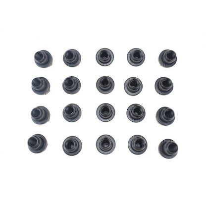 20 Pcs Black Wheel Lug Nuts Bolts Fit For Land Rover Range Rover LR3 LR4 RRD500290A