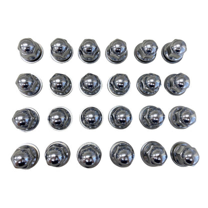 24 x Shank Washer Alloy Wheel Nuts Fit For Mitsubishi Pajero NS Triton ML Challenger Lancer GTO Dodge Stratus Chrysler Sebrin