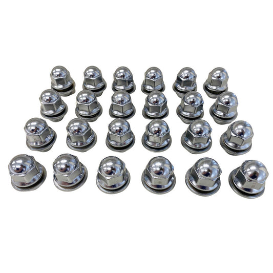 24 x Shank Washer Alloy Wheel Nuts Fit For Mitsubishi Pajero NS Triton ML Challenger Lancer GTO Dodge Stratus Chrysler Sebrin
