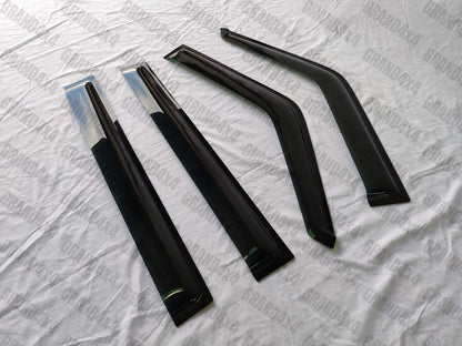 PREMIUM WEATHERSHIELDS WINDOW VISORS FOR NISSAN PATROL GQ 1988-1997 AUTO MIRROR