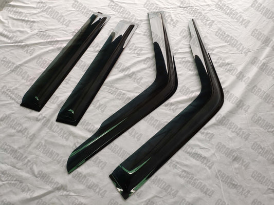 PREMIUM WEATHERSHIELDS WINDOW VISORS TO SUIT ISUZU MUX MU-X 2013 - 2019