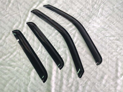 PREMIUM WEATHERSHIELDS WINDOW VISORS FOR MAZDA BT-50 BT50 2006-2011 DUAL CAB