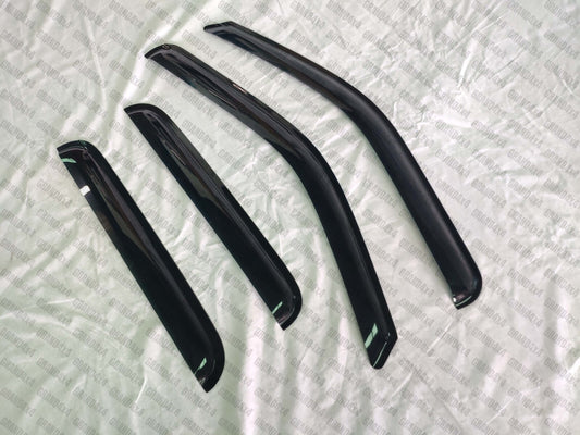 PREMIUM WEATHERSHIELDS WINDOW VISORS FOR MAZDA BT-50 BT50 2006-2011 DUAL CAB