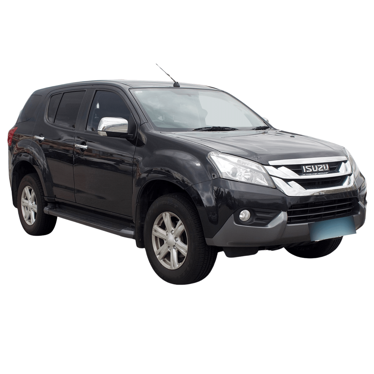 PREMIUM WEATHERSHIELDS TINTED WINDOW VISORS FOR ISUZU MU-X 2013 - 2020