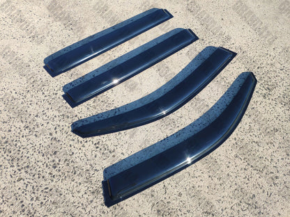 PREMIUM WINDOW VISORS SHIELDS FOR TOYOTA LANDCRUISER 200 SERIES 2007 - 2020