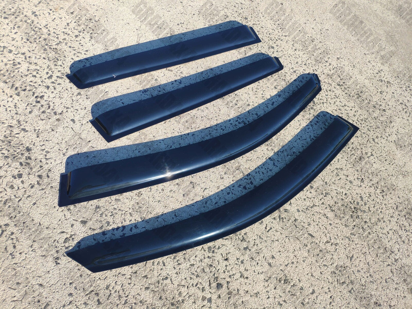 PREMIUM WEATHERSHIELDS TINTED WINDOW VISORS FOR MITSUBISHI OUTLANDER 2012-2020