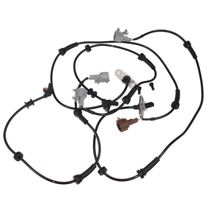 4 x Front & Rear ABS Wheel Speed Sensor Fit For Nissan Navara D40 2005-2014