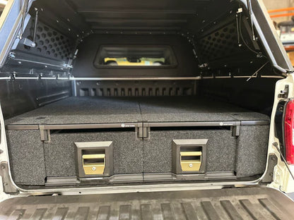 Dual Draw System $1704 DUAL DRAWER SYSTEM FOR UTES (FREE LOCAL PICK UP SYDNEY & MELBOUR ...
