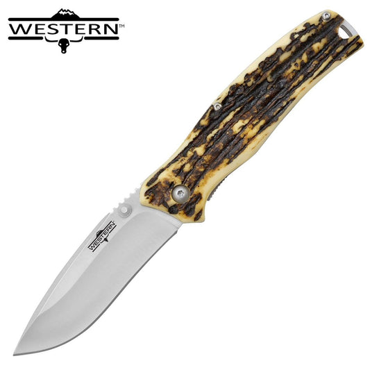 Western Pronto 8" Titanium Bonded Folding Knife