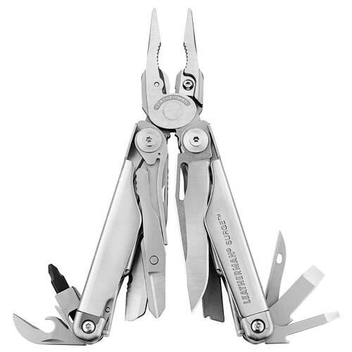 LEATHERMAN SURGE MULTITOOL - W/ BUTTON NYLON SHEATH