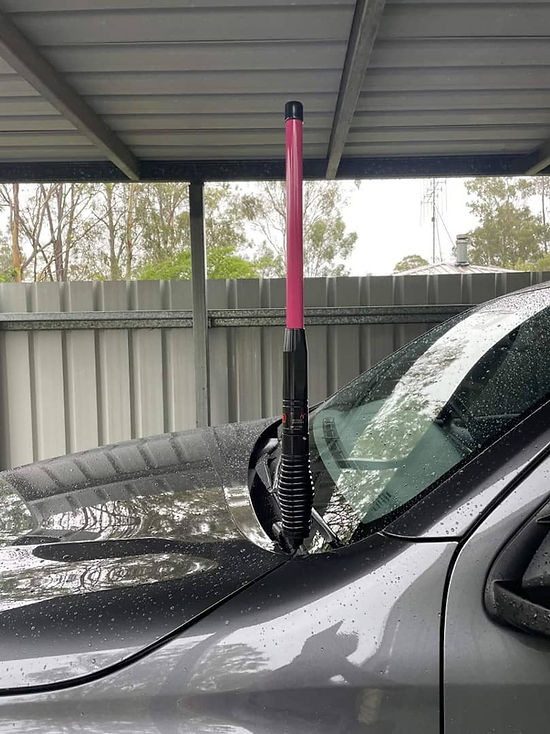 Toyota Hilux N80 2021+ Bonnet Aerial UHF Antenna Bracket BB-003