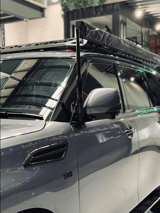 Vogue Industries Y62 Patrol Aerial Bracket - Passenger Side SKU: Vogue-Mirror-Y62