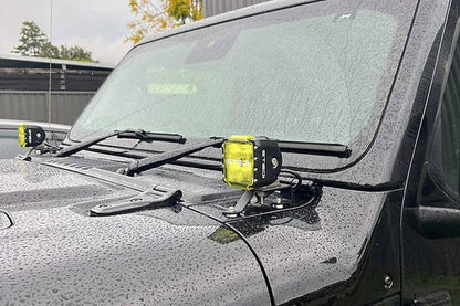 Jeep Gladiator Bonnet LED brackets LB-074 SKU: LB-074