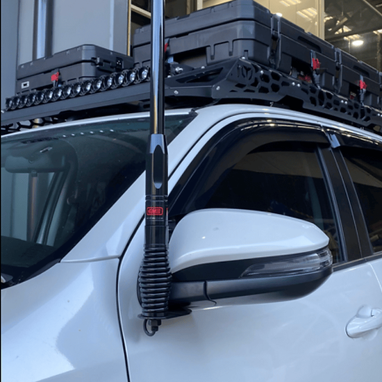 Vogue Industries Aerial Bracket to suit Toyota Hilux N80 2015+ SKU: Vogue-Mirror-N80