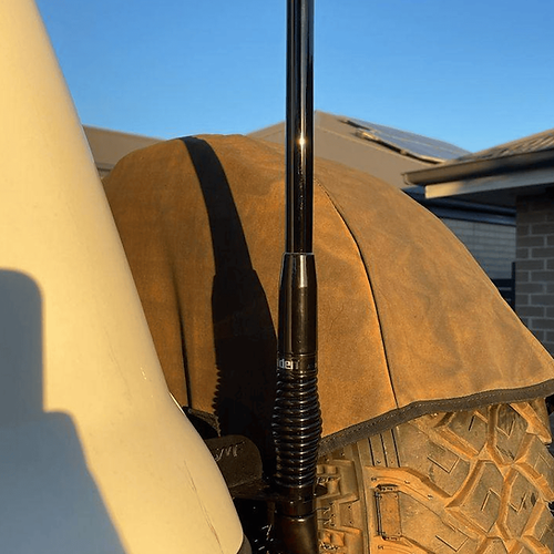 Land cruiser LC80 Aerial UHF Antenna tailgate Bracket TG-123 SKU: TG-0123