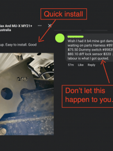 Mazda BT-50 2021+ Rear Diff Guard DG-501 SKU: DG-501