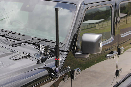 Jeep Gladiator Bonnet LED brackets LB-074 SKU: LB-074