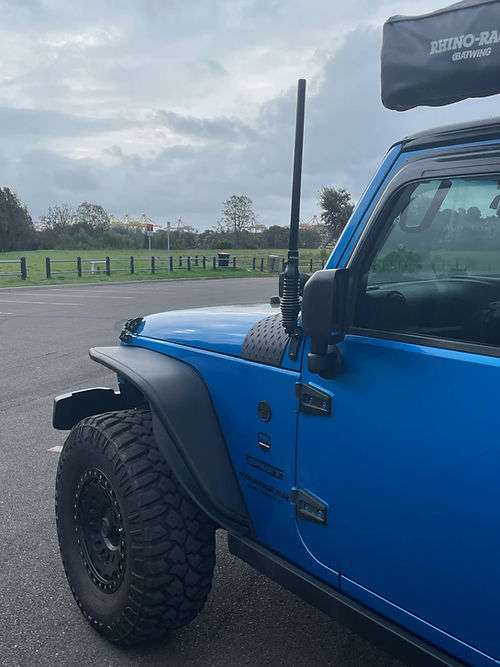 Jeep Wrangler JK Fender Aerial UHF bracket (FB-075) SKU: FB-075