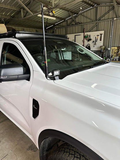 Ford Ranger RA 2022+ Bonnet LED Brackets (TALL) LB-057-T SKU: LB-057-T