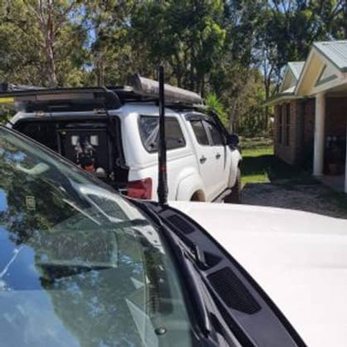 Toyota Prado 150 2019+ Bonnet Aerial UHF Antenna Bracket BB-009