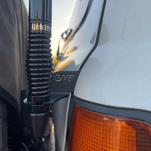 Land cruiser LC80 Aerial UHF Antenna tailgate Bracket TG-123 SKU: TG-0123