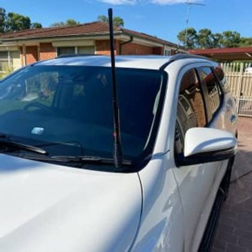 Toyota Fortuner 2015+ Bonnet Aerial UHF Antenna Bracket BB-003