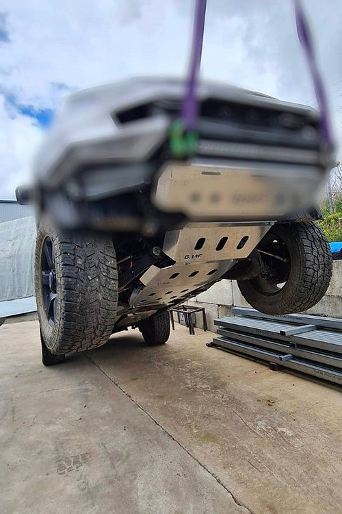 Isuzu Dmax 2021+ 6mm Aluminium UBP (4pc set) SKU: DMX-UBP-4pc