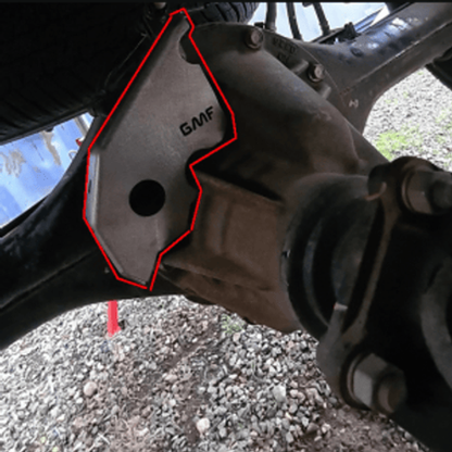 Izuzu MUX 2022+ Rear Diff Guard DG-501 SKU: DG-501