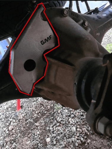 Mazda BT-50 2021+ Rear Diff Guard DG-501 SKU: DG-501