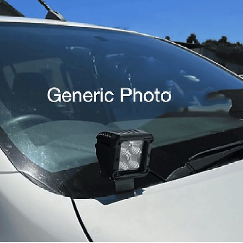 Mazda BT-50 2011+ Bonnet LED Light Bracket LB-050 SKU: LB-050