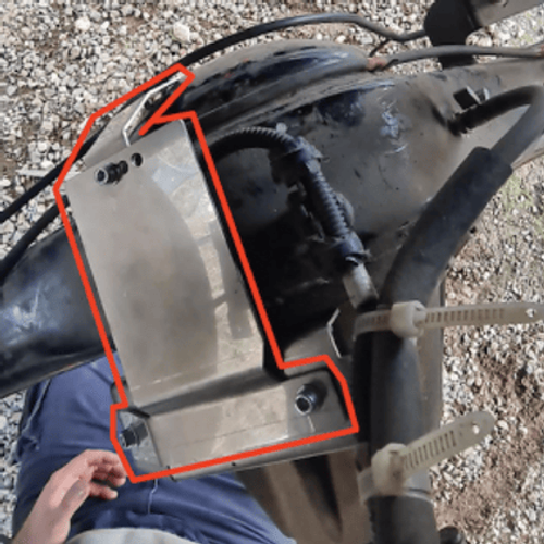 Isuzu DMAX 2021+ Rear Wire Plate DG-502 SKU: DG-502