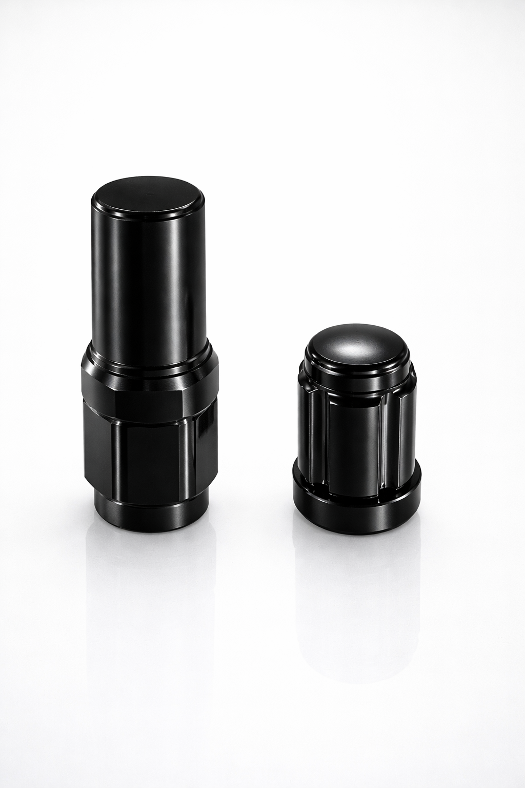 $26.95 M12x1.5 Black Wheel Lock Nuts – Anti-Theft Security Set (Key Included)