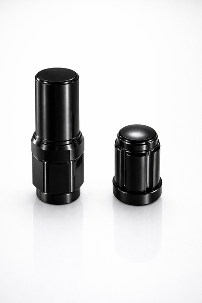 $26.95 M12x1.5 Black Wheel Lock Nuts – Anti-Theft Security Set (Key Included)