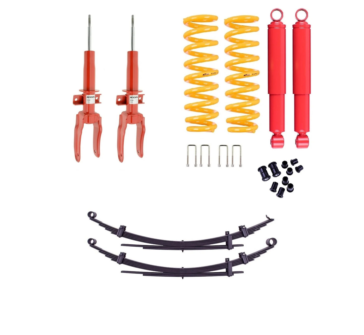 VW Amarok (2011-2022) 6 Cylinder 20mm suspension lift kit - Koni Heavy Track