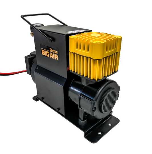 SAC12VHDV2 12V Air Compressor (Big Air) - Sherpa Winches