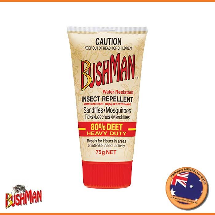 BUSHMAN ULTRA GEL 75GM 80% DEET