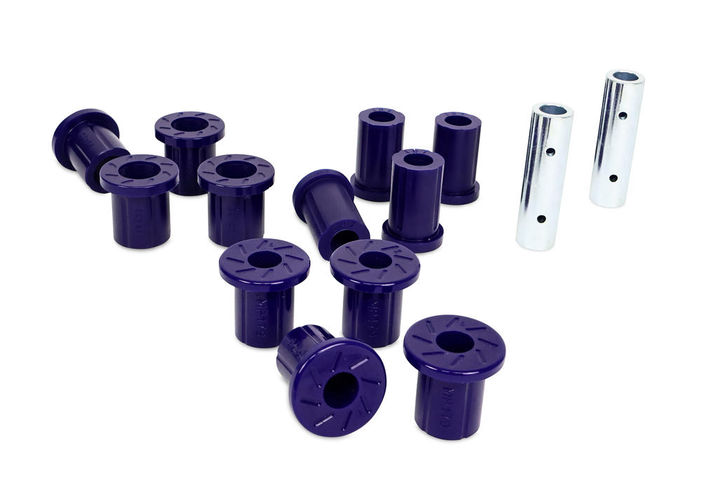 SuperPro Complete Rear Leaf Spring Bushing Kit – Triton MV & Navara D27