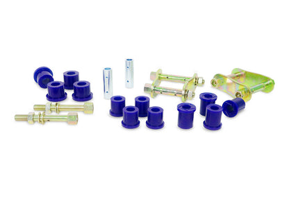 Greasable Shackle and Bushing Kit For TOYOTA HILUX LN, LZ, RN, RZN,85, 86, 90