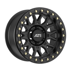 AT-01 17X8.5 HYBRID BEADLOCK WHEEL - BLACK (6X139.7)