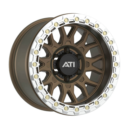 AT-01 17X8.5 HYBRID BEADLOCK WHEEL - BRONZE (5X150)