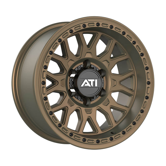 AT-01 17X8.5 HYBRID BEADLOCK WHEEL - BRONZE (5X150)