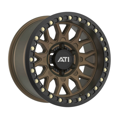 AT-01 17X8.5 HYBRID BEADLOCK WHEEL - BRONZE (5X150)