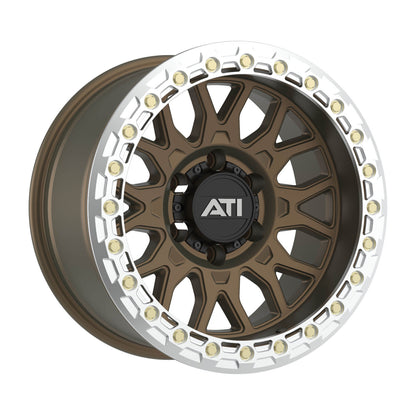 AT-01 17X8.5 HYBRID BEADLOCK WHEEL - BRONZE (5X150)