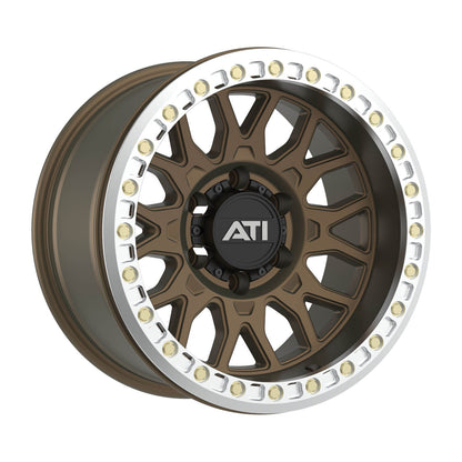 AT-01 17X8.5 HYBRID BEADLOCK WHEEL - BRONZE (5X150)