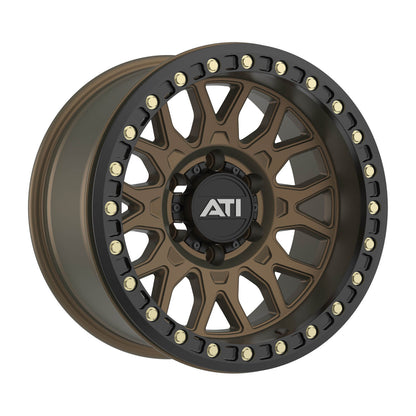 AT-01 17X8.5 HYBRID BEADLOCK WHEEL - BRONZE (5X150)
