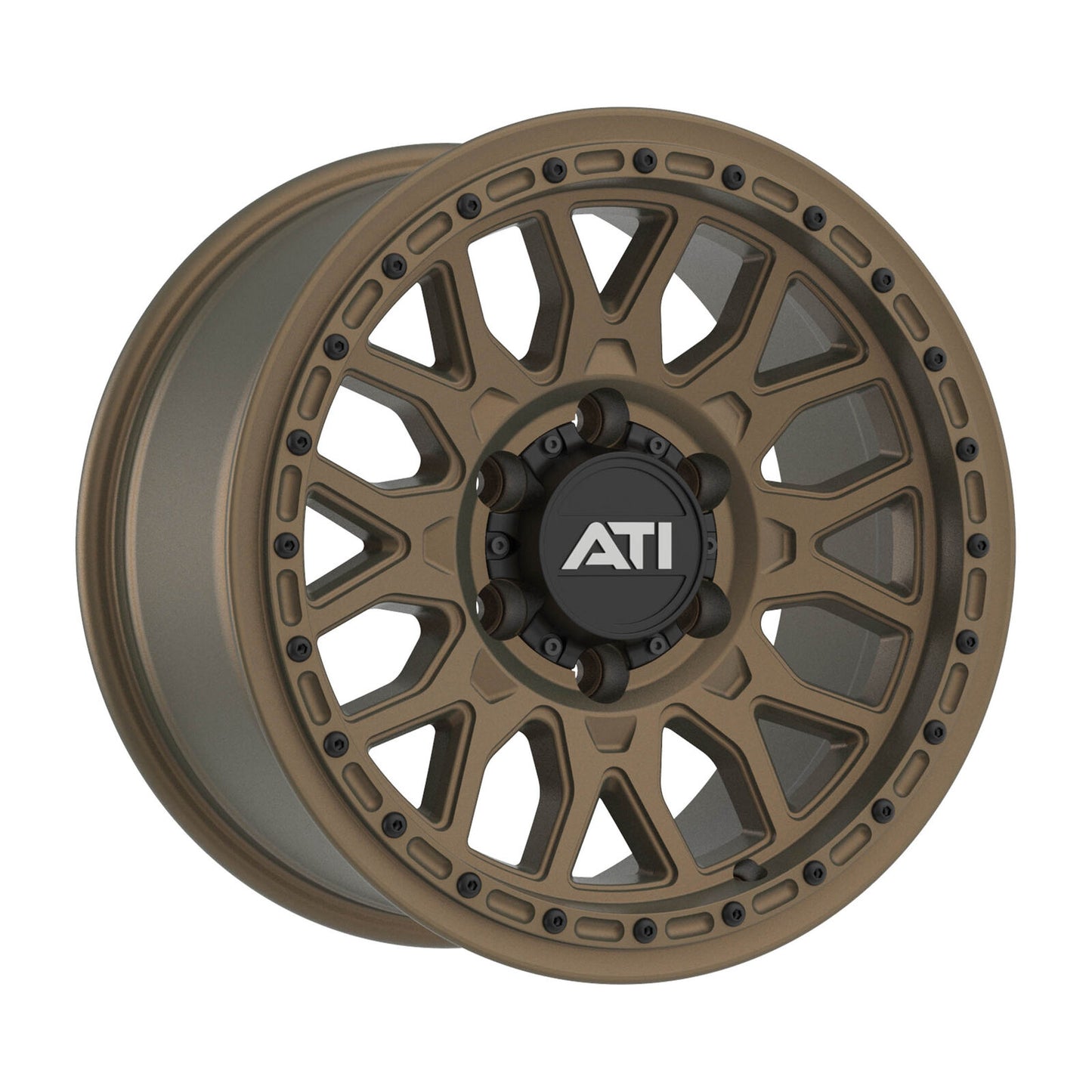AT-01 17X8.5 HYBRID BEADLOCK WHEEL - BRONZE (6X139.7)
