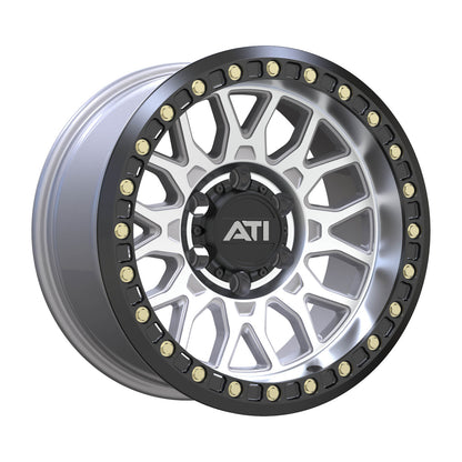 AT-01 17X8.5 HYBRID BEADLOCK WHEEL - MACHINED (6X139.7)