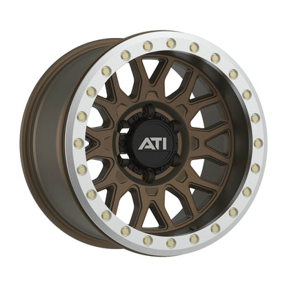 AT-01 17X8.5 HYBRID BEADLOCK WHEEL - BRONZE (5X150)
