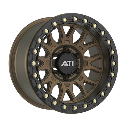 AT-01 17X8.5 HYBRID BEADLOCK WHEEL - BRONZE (5X150)