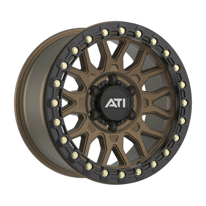 AT-01 17X8.5 HYBRID BEADLOCK WHEEL - BRONZE (6X139.7)